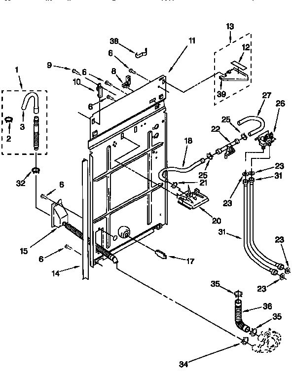 Rear panel