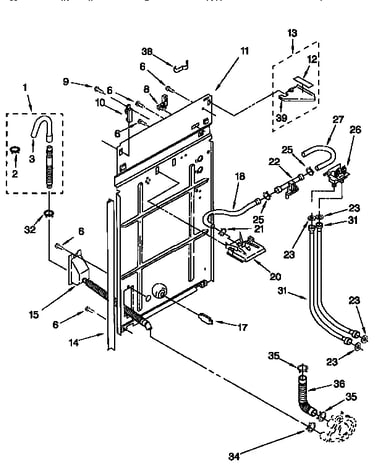 Rear panel