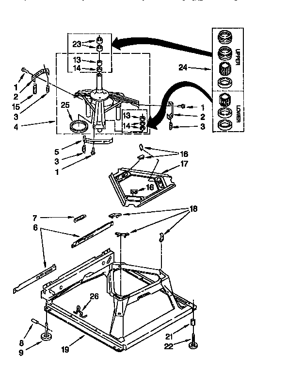 Machine base