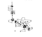 Kenmore 11028902790 motor and pump diagram