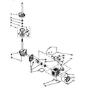 Kenmore 11016502692 motor and pump diagram