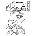 Kenmore 11016502692 machine base diagram