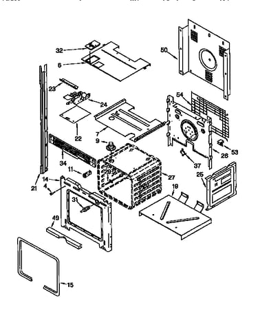 Upper oven
