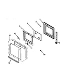 Lower oven door