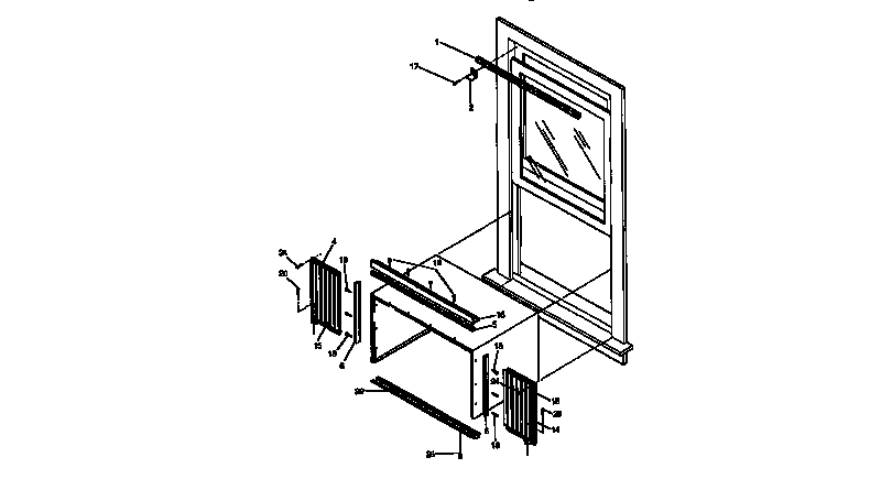 Window mouting kit