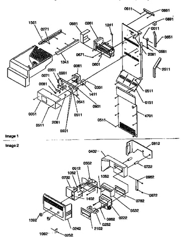 Ice maker/control assembly