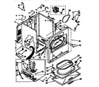 Kenmore 11076812691 cabinet diagram