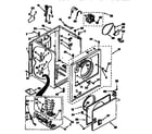 Kenmore 11076058690 cabinet diagram