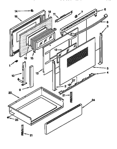 Door and drawer
