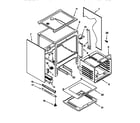 KitchenAid KGRT507FBL0 oven chassis diagram