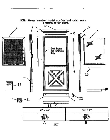Replacement parts