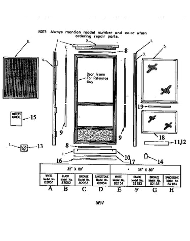 Replacement parts