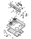 Cooktop and control panel