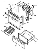 Door and drawer