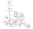 Craftsman 917446400 steering assembly diagram