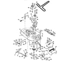 Craftsman 917446400 mower deck diagram