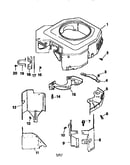 Blower housing and baffles