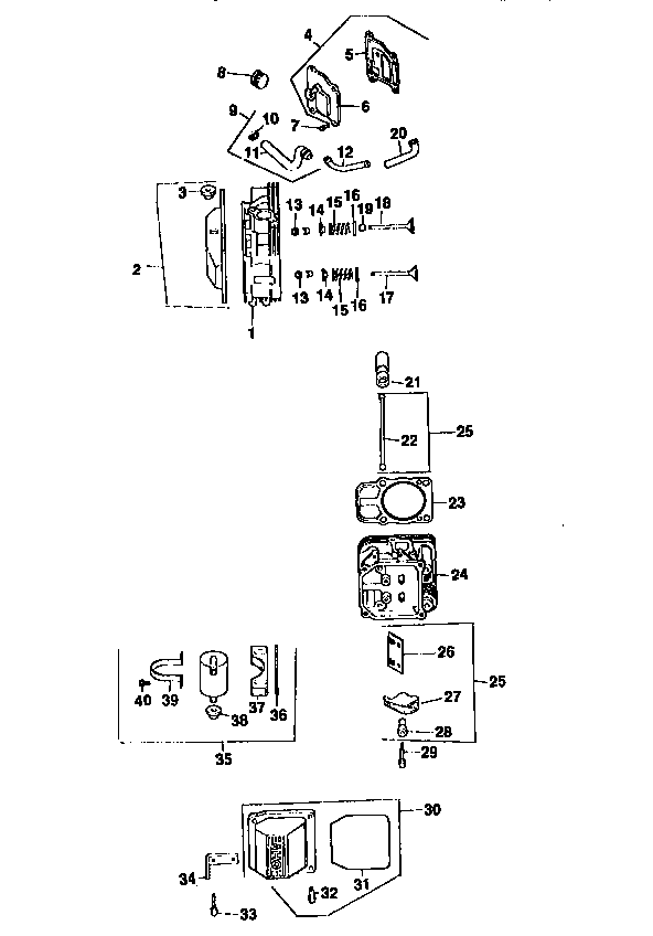 CYLINDER HEAD,VALVE&BREATHER