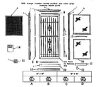 Sears 94883082 replacement parts diagram