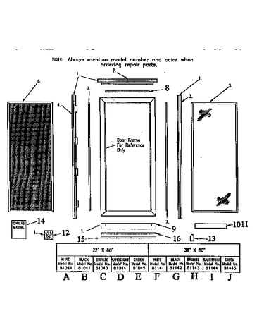 Replacement parts