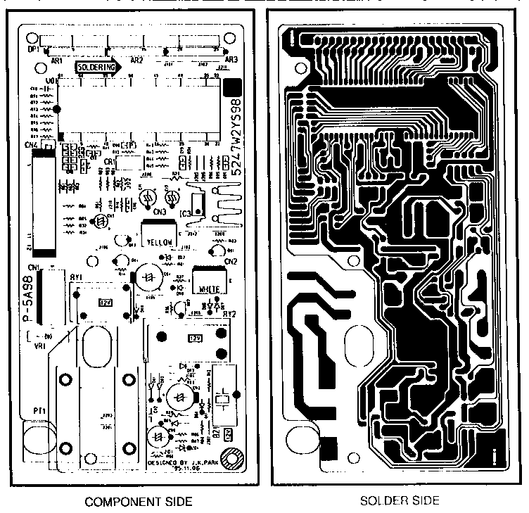 Power and control circuit board