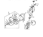 Homelite XL16-CC starter assembly diagram