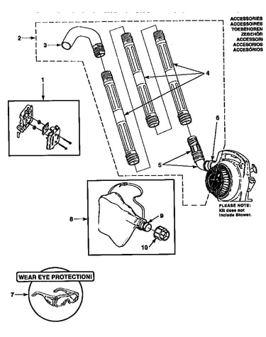 Gutter maintenanace kit
