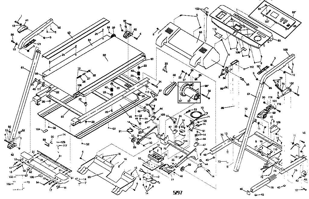 Exploded drawing
