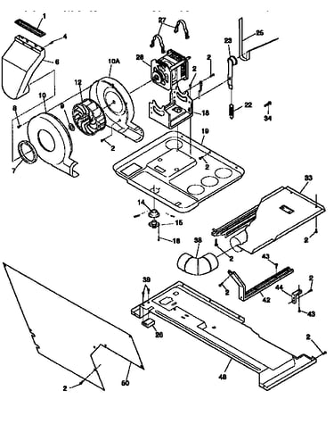 Blower and base