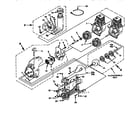 Homelite Z625CD-UT20617-A starter assembly diagram