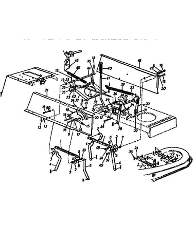 Deck hanger assembly