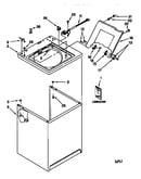 Top and cabinet