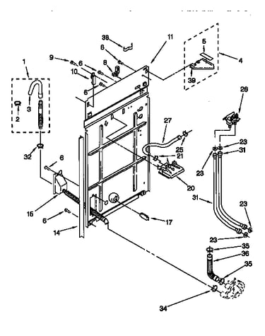 Rear panel
