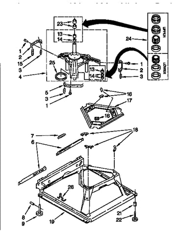Machine base