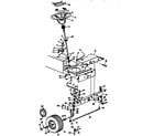 MTD 13AS695G118 steering assembly diagram