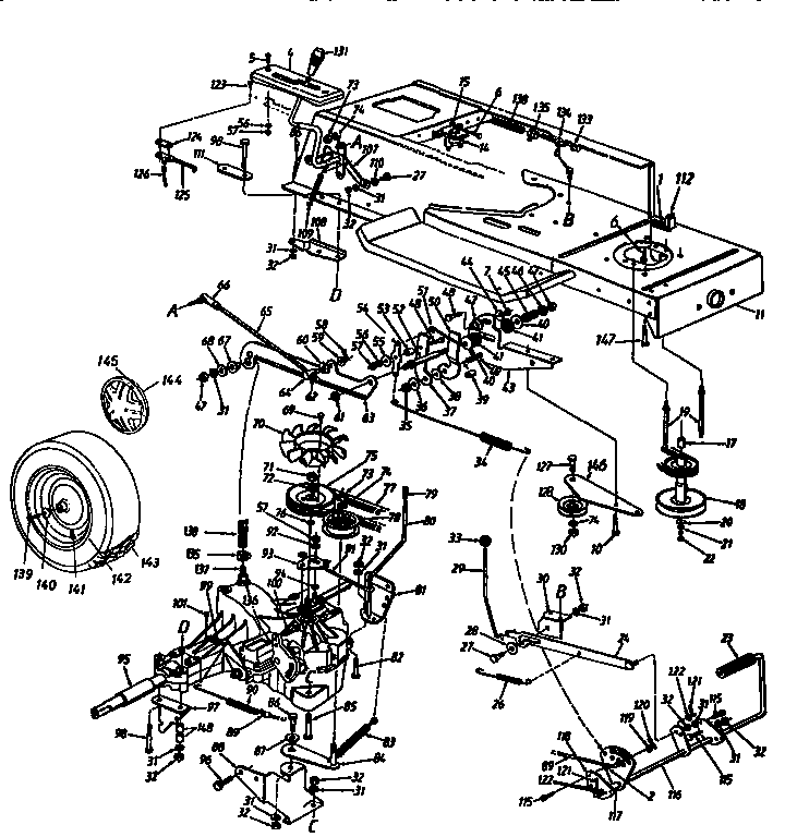 Lower frame assembly