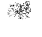 MTD 13AS695G118 deck assembly diagram