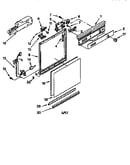 Frame and console