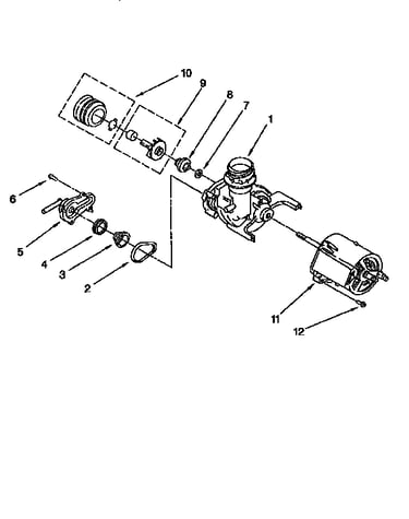 Pump and motor