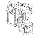 Whirlpool LER5644EZ1 cabinet diagram