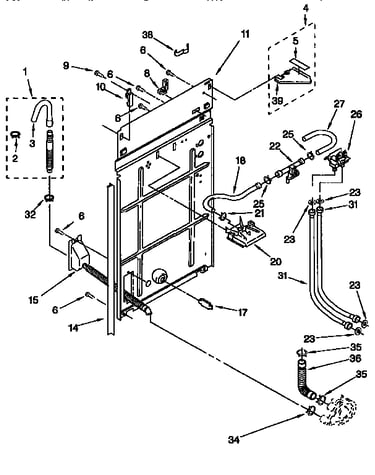 Rear panel