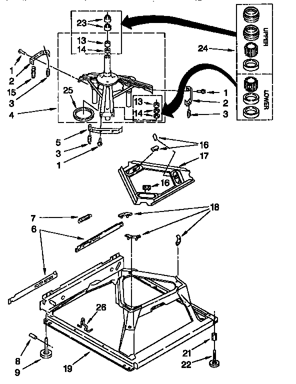 Machine base
