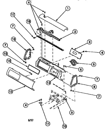 Graphic panel, controls