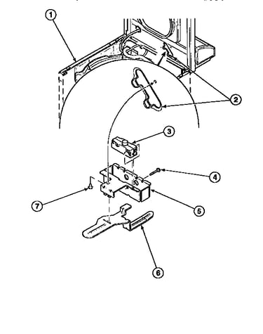 Loading door switch