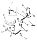Drain hose and siphon break