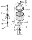 Agitator, drive bell, seal kit