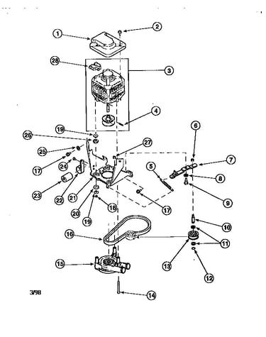 Pump and idler assembly