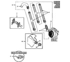 Homelite HB-180-V UT08010-C gutter maintenance kit diagram