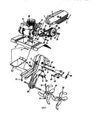 Tine shield and pulley assembly
