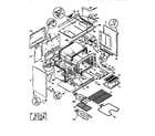 Frigidaire FEF450WCDB body diagram